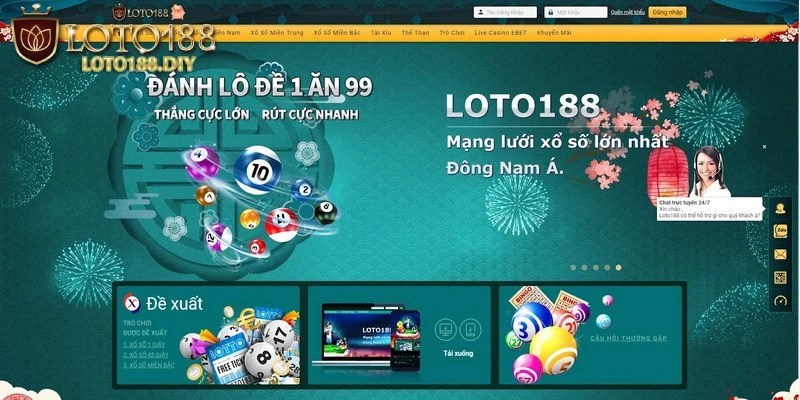 Cách đăng nhập LOTO188 trên trình duyệt web là quá trình đơn giản