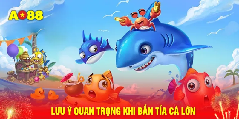 Lưu ý quan trọng khi bắn tỉa cá lớn